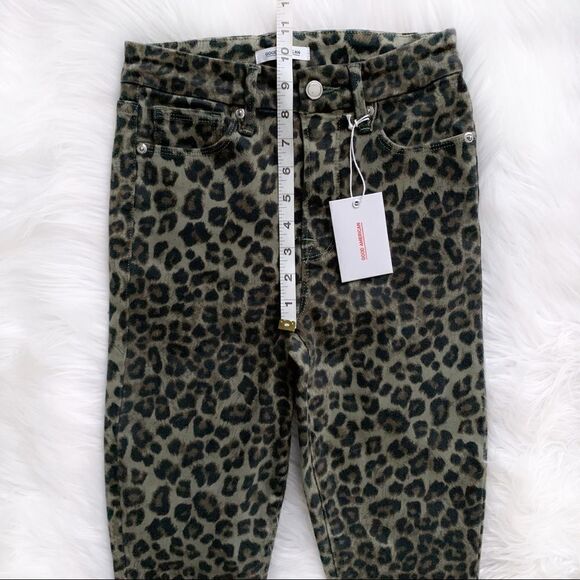 GOOD AMERICAN Good Waist Crop Skinny Jeans! - Picture 4 of 8